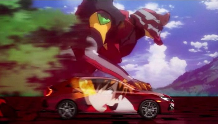 Honda Civic’in Evangelion’la Bir Arada Oynadığı Anime Reklam